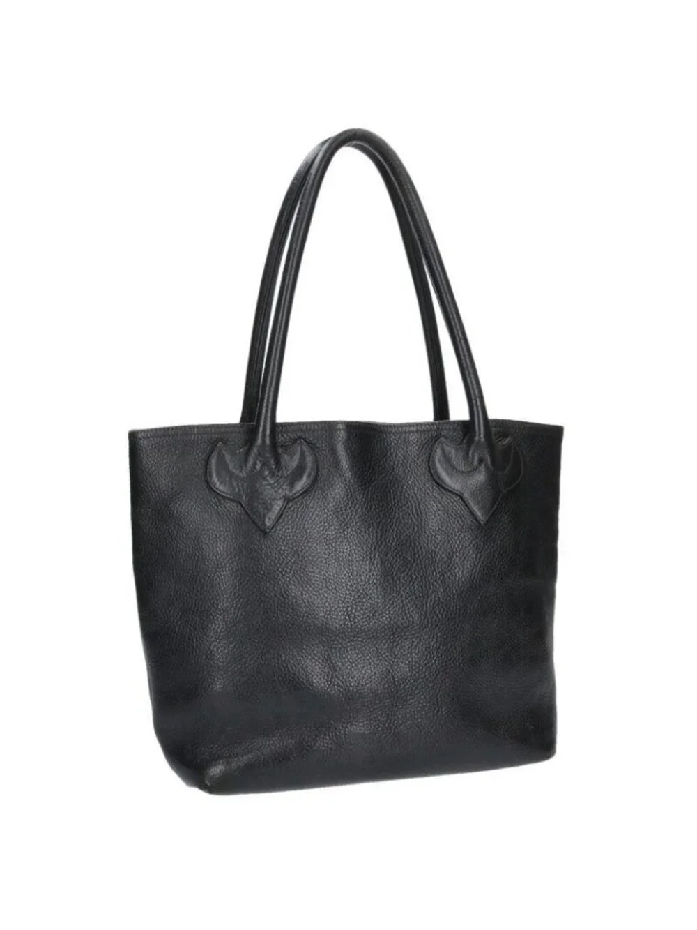 Chrome Hearts FS Tote Leather with Cross Patch